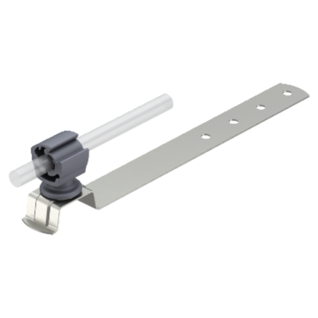 Roof conductor holder for tiled roofs, rd 8−10, a2 8 mm | type 157 fk-va 280