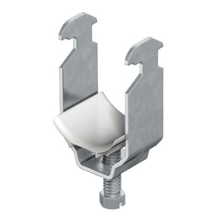 Clamp clip, single, plastic pressure trough, FT | Type 2056 28 FT