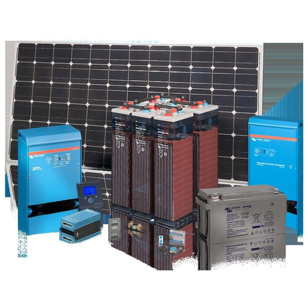 Set independent Micro1 pentru un Modul, Putere 370Wx2,5h OFF GRID