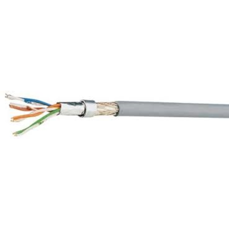 Cablu flexibil sf/utp cat.5 200mhz 4x2xawg26 pvc gri