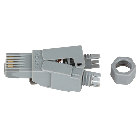 Conector UTP RJ45G Cat.6a instalare pe site