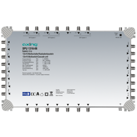 Multiswitch/cascad. 13 in 16, SPU 1316-06