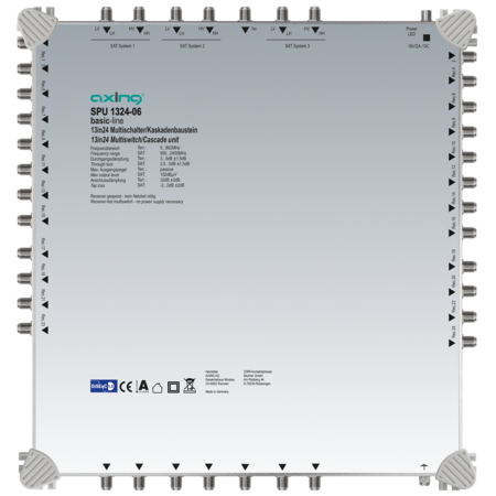 Multiswitch/cascad. 13 in 24, SPU 1324-06