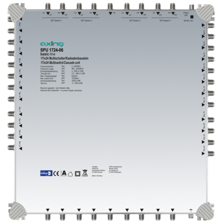 Multiswitch/cascad. 17 in 24, SPU 1724-06