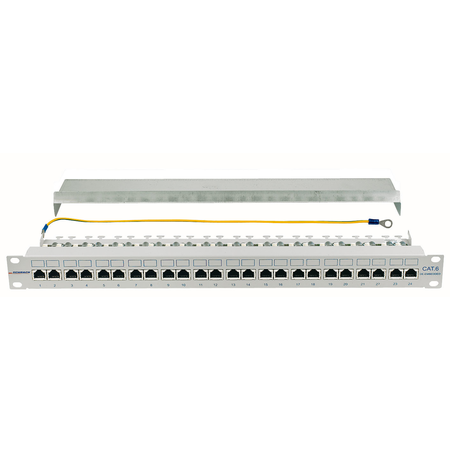 Patchpanel Cat.6 ecranat 24xRJ45G DE-EMBEDDED