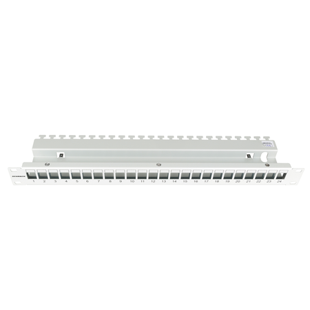 Patchpanel gol 19 pentru 24 module (SFA)(SFB), 1U, RAL7035