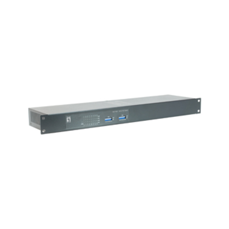 Switch 16xRJ45 10/100 (PoE), 19, Sursa externa, 150W