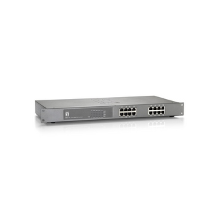 Switch 16xRJ45 10/100/1000 (PoE+), 19, 150W