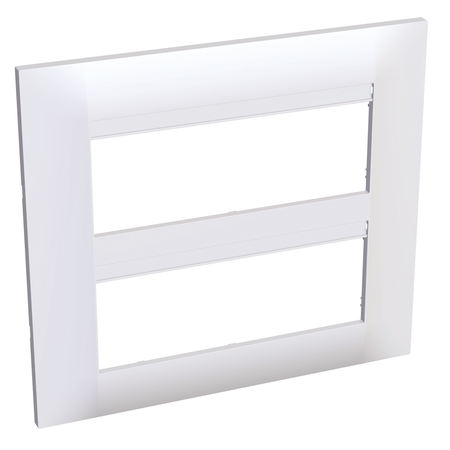 Altira - cover frame - 2x3 inserts 2 gangs horizontal - white