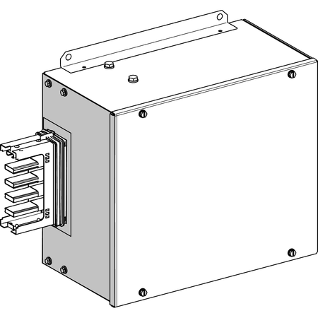 Sistem de bare capsulate Canalis - - Unit. Alimentare Pt. Ksa - 400 A - Montaj Stanga Sau Dreapta