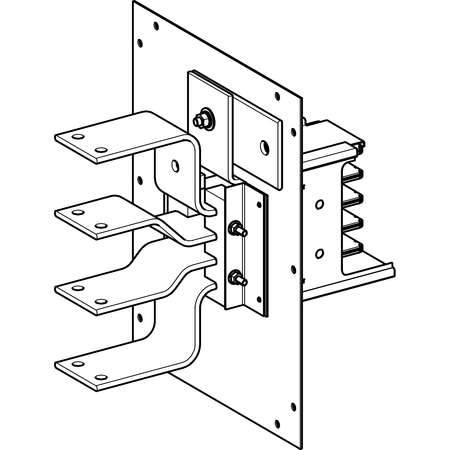 Sistem de bare capsulate canalis - - unitate de alimentare cu piesa marire pas polar - 630 a