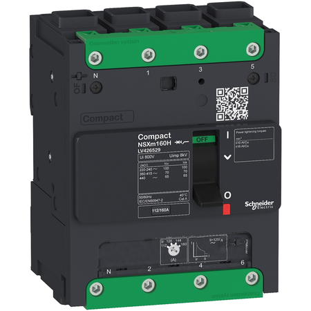 Intreruptor Compact Nsxm 16A 4P 16Ka La Papuc Everlink 380/415V(Iec)