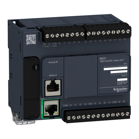 Automat programabil m221 cu 24 io pe relee, cu ethernet