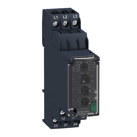 Zelio Control RM22 - releu pt controlul fazei - 2OF - 200 la 240Vca