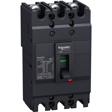 Intreruptor Automat Easypact Ezc100N - Tmd - 15 A - 3 Poli 3D