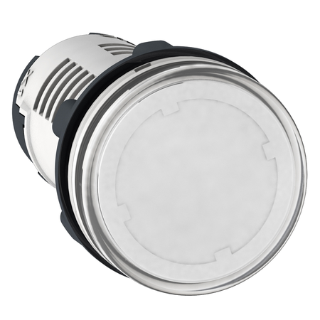 Lampa pilot rotunda Ø 22 - transparent - led - 24 v integral - conectori rapizi