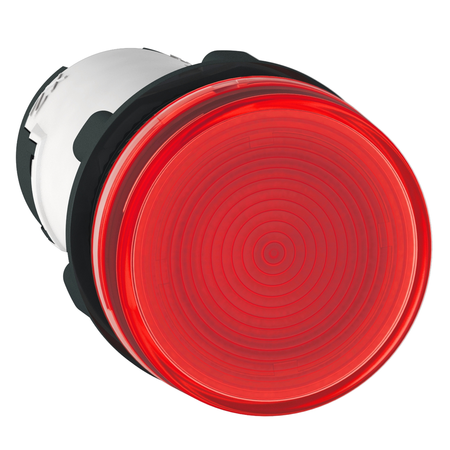 Lampa Pilot Rotunda Ø 22 - Rosie - Baza Ba 9S - = 250 V - Borne Clema-Surub