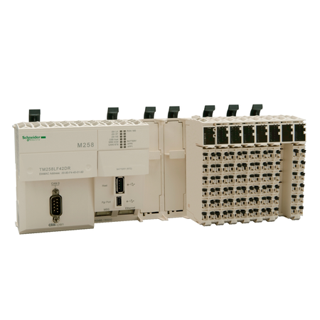 Baza compacta m258 - 42 i/o - 24 v dc - releu - canopen