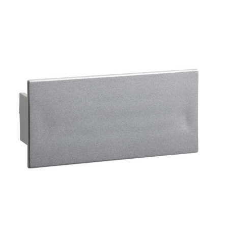 Optiline 45 - Piesa De Imbinare Ptr. Capac Frontal - Pc/Abs - Aluminiu Metalizat