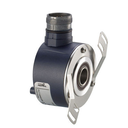 encoder incremental Ø 58 - ax traversant 14 mm - 1024 puncte - push-pull