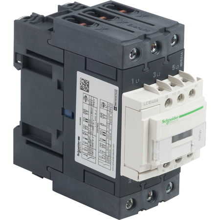 TeSys D contactor - 3P(3 NO) - AC-3 - <= 440 V 40 A - 220 V AC 50/60 Hz coil