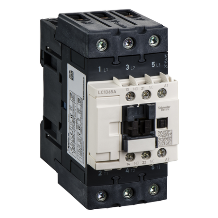 TeSys D contactor - 3P(3 NO) - AC-3 - <= 440 V 65 A - 24 V AC 50/60 Hz coil