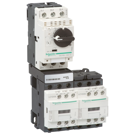 Starter Combinat Reversibil Dol - Tesys Gv2-Dp - 6 - 10 A - 24 V C.A.