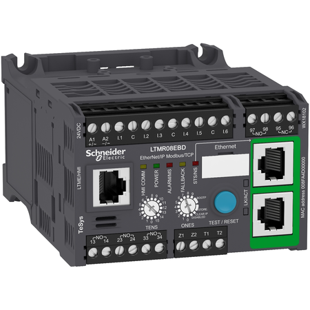 Controler motor ltm r tesys t - 24 v c.c. 8 a pentru tcp/ip ethernet