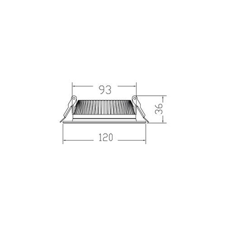 Spot BULKHEAD ELIPS 12W WHITE 3000K