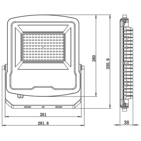 Proiector-SL 100W SMD 3000K