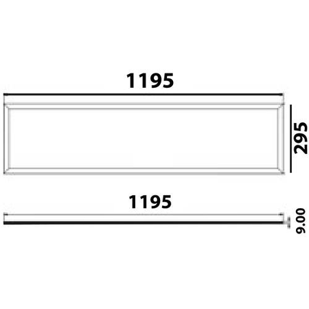 Corp de iluminat PROLINE-IP 18W 0.6MT 2 3000K