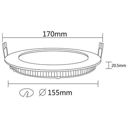 Corp de iluminat WATER PROOF FIXTURE 2x0.6MT