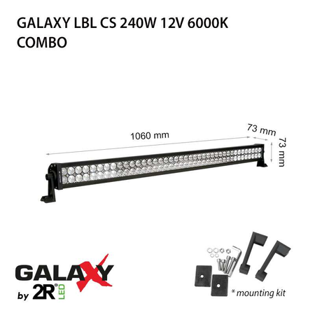 Proiector bara LED GALAXY LBL CS 240W 12/24V 6000K