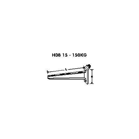 Suport perete 150kg 100mm 