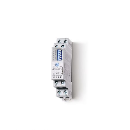 Releu de timp modular - 1 contact, 16 A, Standard, 12...230 V, Multi-functiune (AI, DI, SW, SP, BE, DE, EEb), C.A. (50/60 Hz)/C.C.