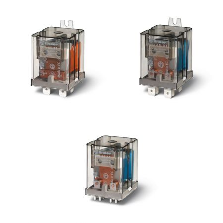 Releu de putere - 1 ND + 1 NI, 20 A, 1 ND + 1 NI, 24 V, Standard, C.A. (50/60Hz), AgCdO, Implantabil (PCB) cu terminale bifurcate, Niciuna