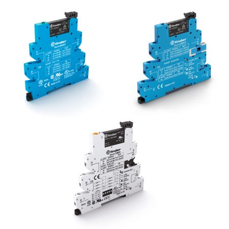 Interfața modulara - 1 contact, 6 A, C (contact comutator), 6 V, Standard, C.A. (50/60Hz)/C.C., AgNi, MasterBASIC, terminale Push-in, Standard