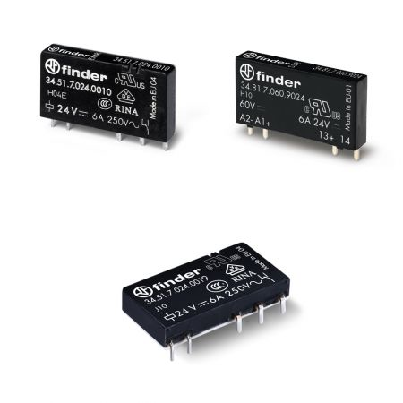 Releu electronic (SSR) - 1 ND (contact normal deschis), Releu electronic (SSR), 2 A - 230 V C.A., 12 V C.C.