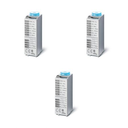 Releu de timp fișabil miniatural - 2 contacte, 10 a, standard, multi-funcțiune (ai, di, gi, sw), c.a. (50/60 hz)/c.c., 24 v