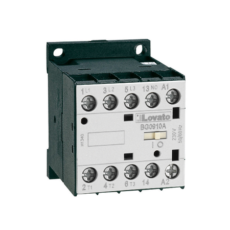 Contactor tripolar, Curent lucru (AC3) = 6A, AC bobina 50/60HZ, 48VAC, 1NC Contact auxiliar