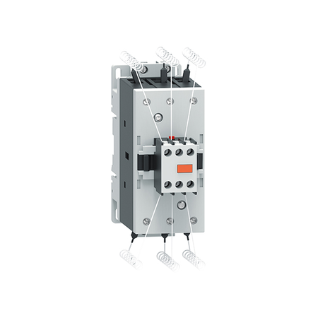 Contactor pentru baterii de compensarea factorului de putere, BFK TYPE (rezistor inclus), Tensiune maxima de lucru 400V = 40KVAR, 24VAC 50/60HZ