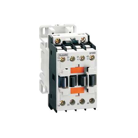 Releu contactor: AC AND DC, BF00 TYPE, DC bobina, 24VDC, 3NO AND 1NC