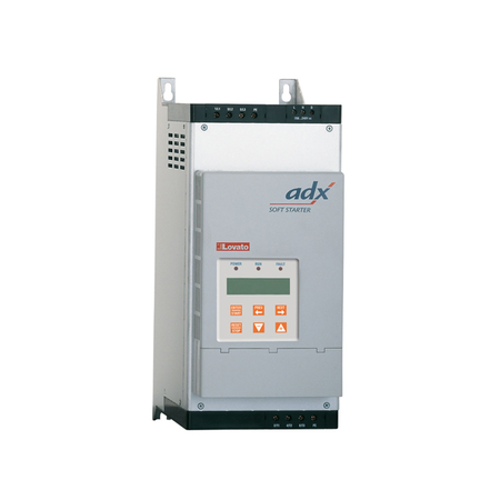 SOFT STARTER, ADX TYPE, FOR SEVERE DUTY (STARTING CURRENT 5•IE). WITH INTEGRATED BY-PASS CONTACTOR, 17A