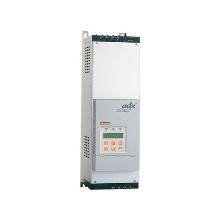 SOFT STARTER, ADX TYPE, FOR SEVERE DUTY (STARTING CURRENT 5•IE). WITH INTEGRATED BY-PASS CONTACTOR, 60A