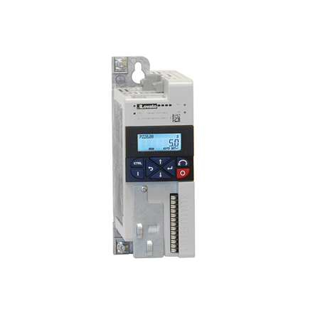 Variable speed drive, vla1 type, single-phase, supply 200...240vac (50/60hz). built-in emc suppressor, cat. c2, 0.25kw