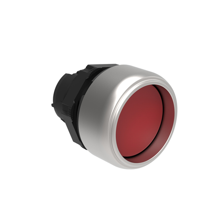 Push buton , diametru Ø22MM PLATINUM SERIES, SHROUDED, RED