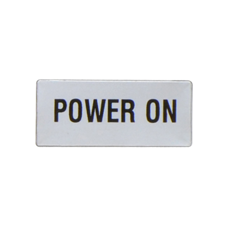 Eticheta cu text pentru LPX AU100 LEGEND HOLDER, POWER ON