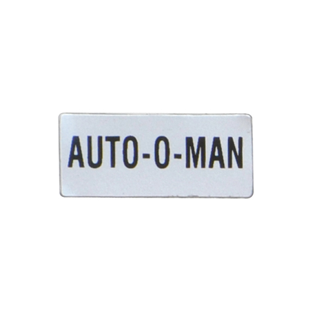 Eticheta cu text pentru LPX AU100 LEGEND HOLDER, FOR SELECTOR SWITCHES, AUTO-O-MAN