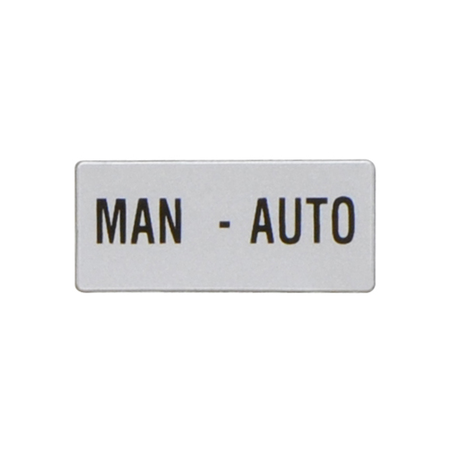 Eticheta cu text pentru LPX AU100 LEGEND HOLDER, FOR SELECTOR SWITCHES, MAN-AUTO