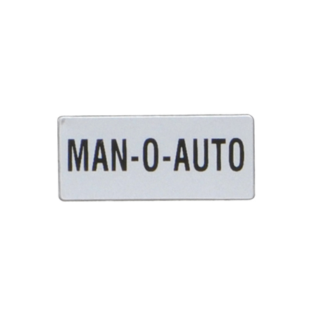 Eticheta cu text pentru LPX AU100 LEGEND HOLDER, FOR SELECTOR SWITCHES, MAN-O-AUTO